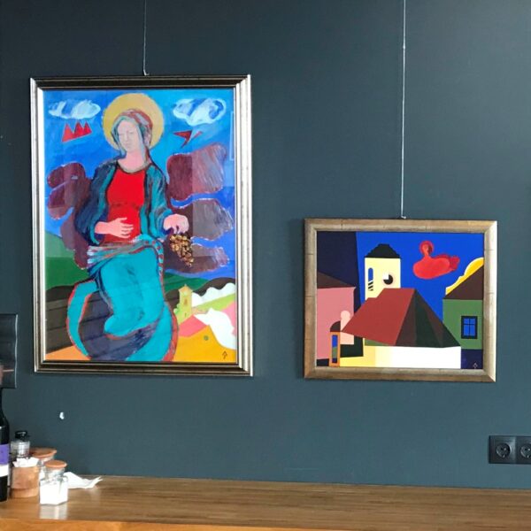 Hírvivő a szőlőhegyen