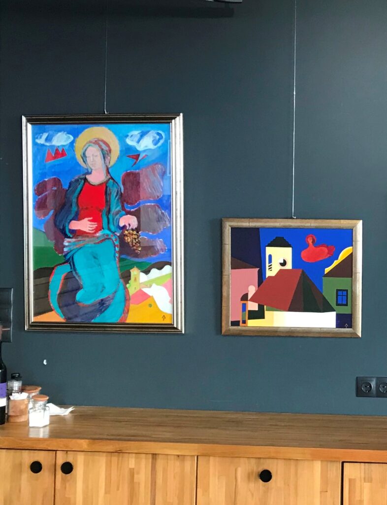 Hírvivő a szőlőhegyen