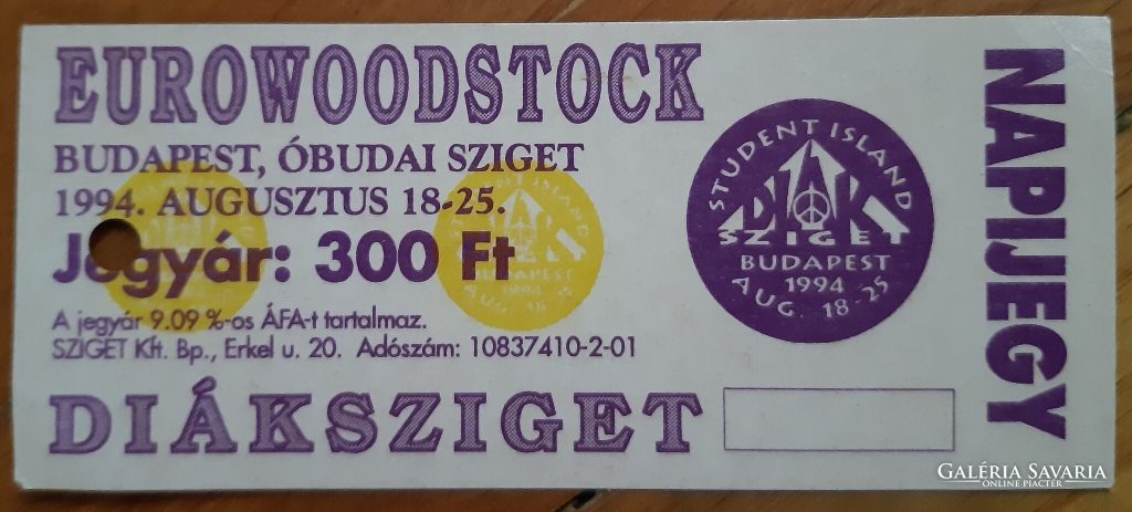 Kell egy hét együttlét! -Emlékezés a Sziget fesztivál kezdetére-