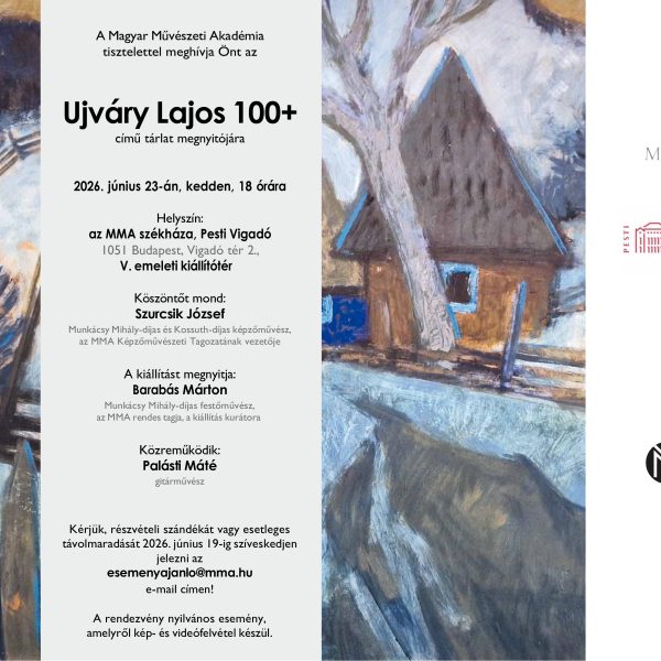 „Ujváry 100+” kiállítás a Vigadóban