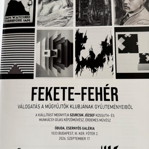 A „Fekete-Fehér” kiállítás videója